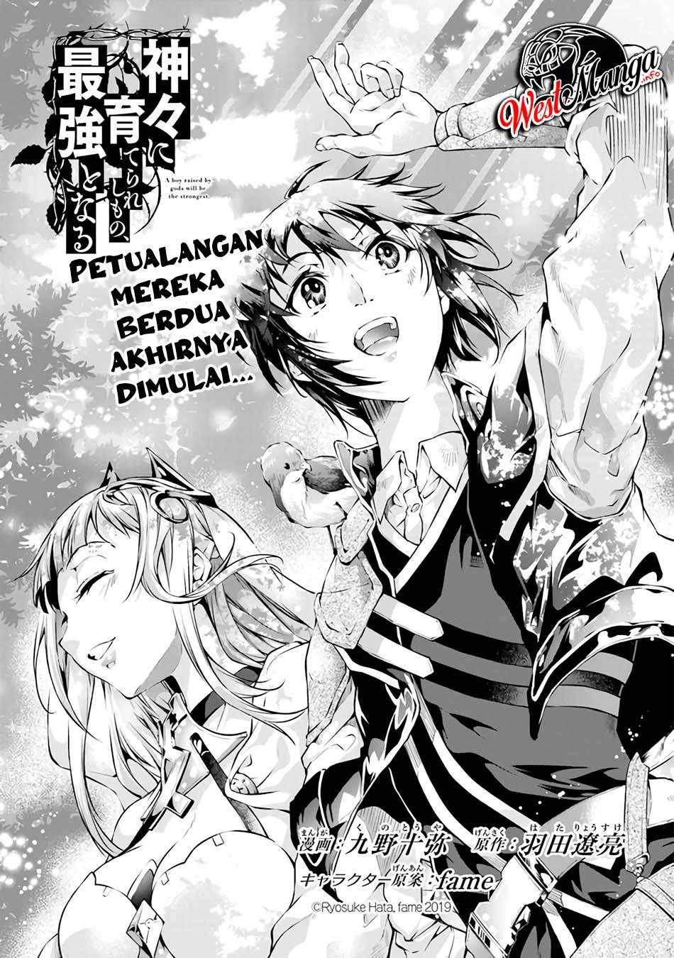 Kamigami ni Sodaterare Shimo no, Saikyou to Naru chapter 9